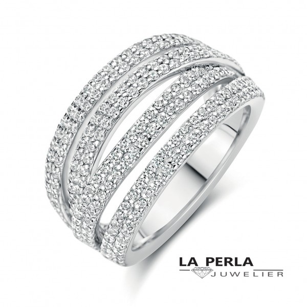 Naiomy Silver ring N4A61 - Naiomy Silver - 245.00€ bij www.juwelierlaperla.be